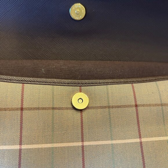 Burberry Canvas & Leather Clutch - Picture 3 of 11